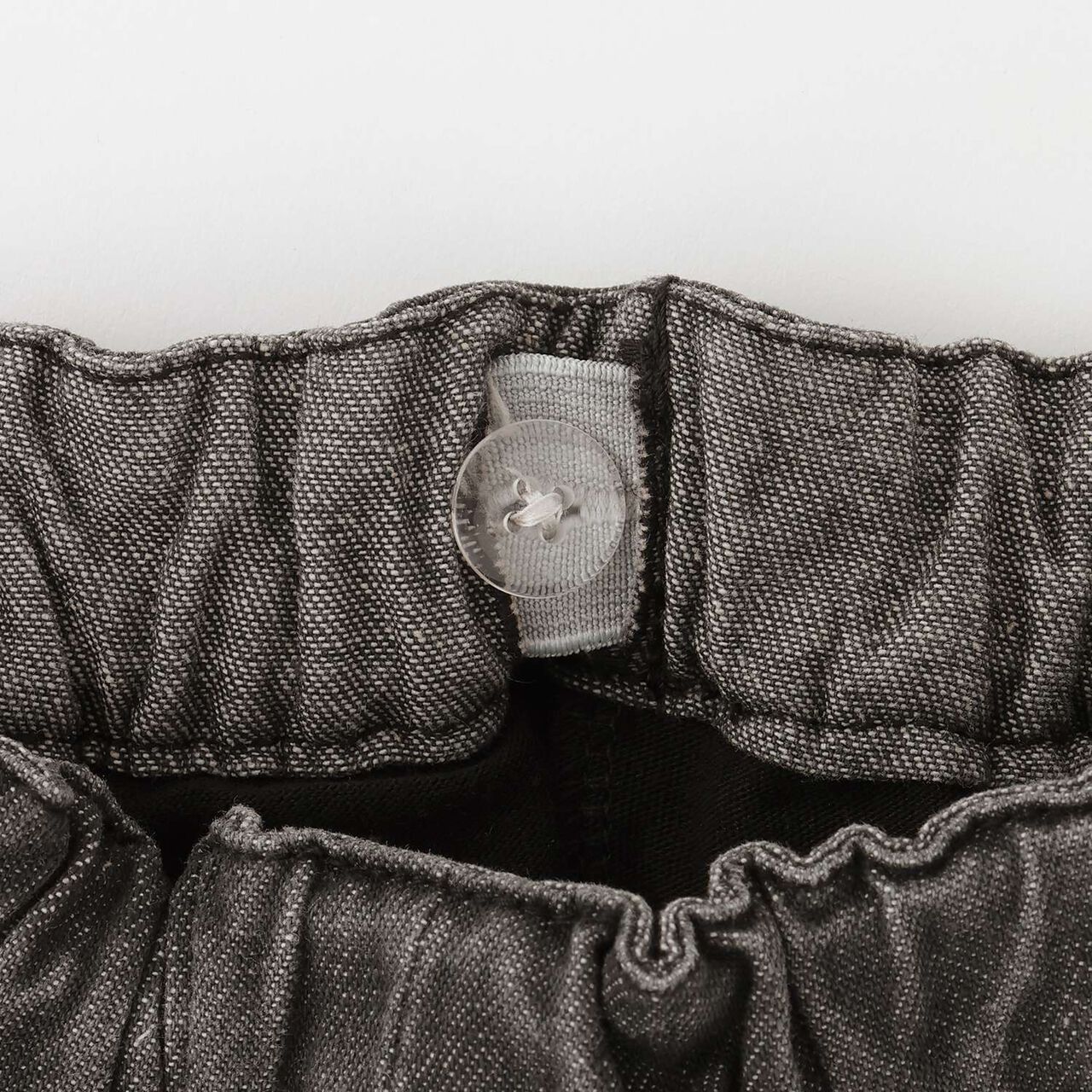 Pearl Denim Flare Skirt with Shorts,Blue, large image number 9