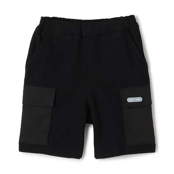 Cut Half Pants with Pockets,Blue, medium image number 9