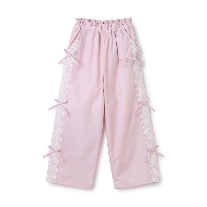 Ribbon Shaka Pants [Water-Repellent Finish],Pink, medium image number 5
