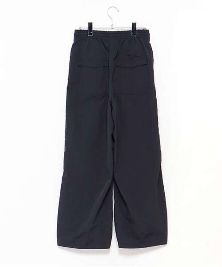 Shirred Wide Pants,Navy, medium image number 4