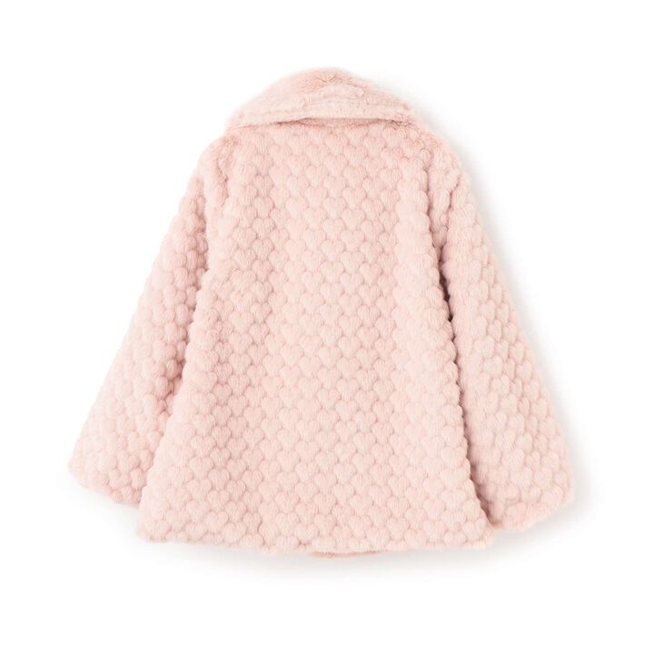 Faux Fur Coat,Pink, medium image number 1