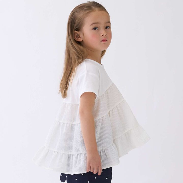 Link Docking Tiered T-Shirt,Lavender, medium image number 4