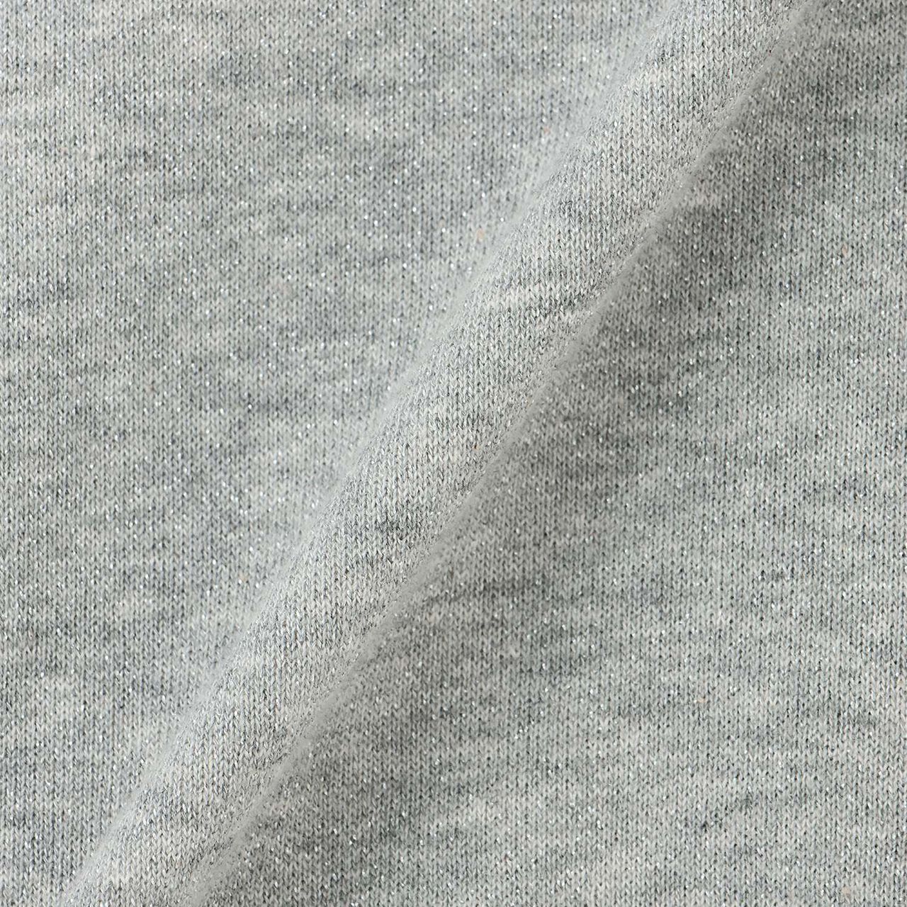 [LTXC] 閃光布雙拉鍊連帽外套層次設計套裝,灰色, large image number 22