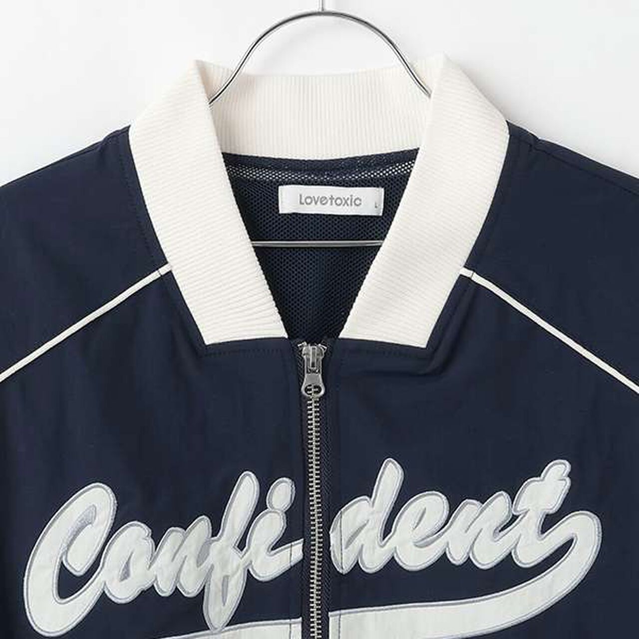 Varsity Jacket,Black, large image number 6