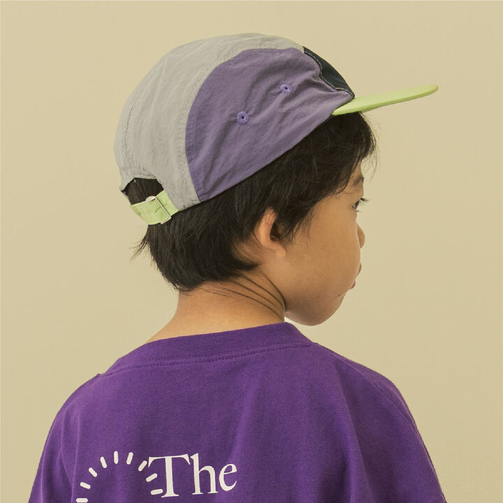 [D Select] Multi-Color Block Cap,, medium