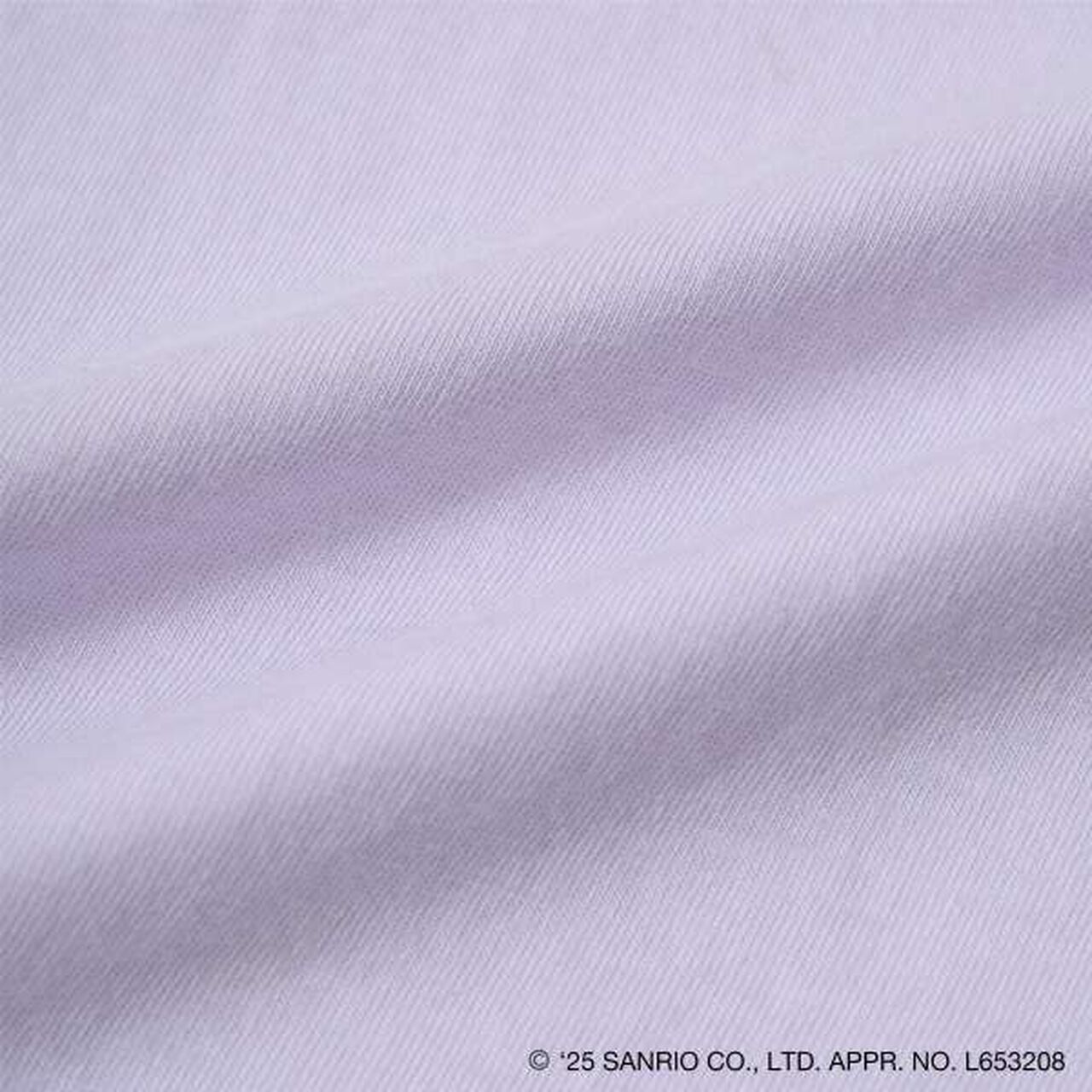 [Sanrio] Soft Cotton Cinnamoroll & Kuromi Assortment Embroidered 5-Sleeve T-Shirt,Off white, large image number 3