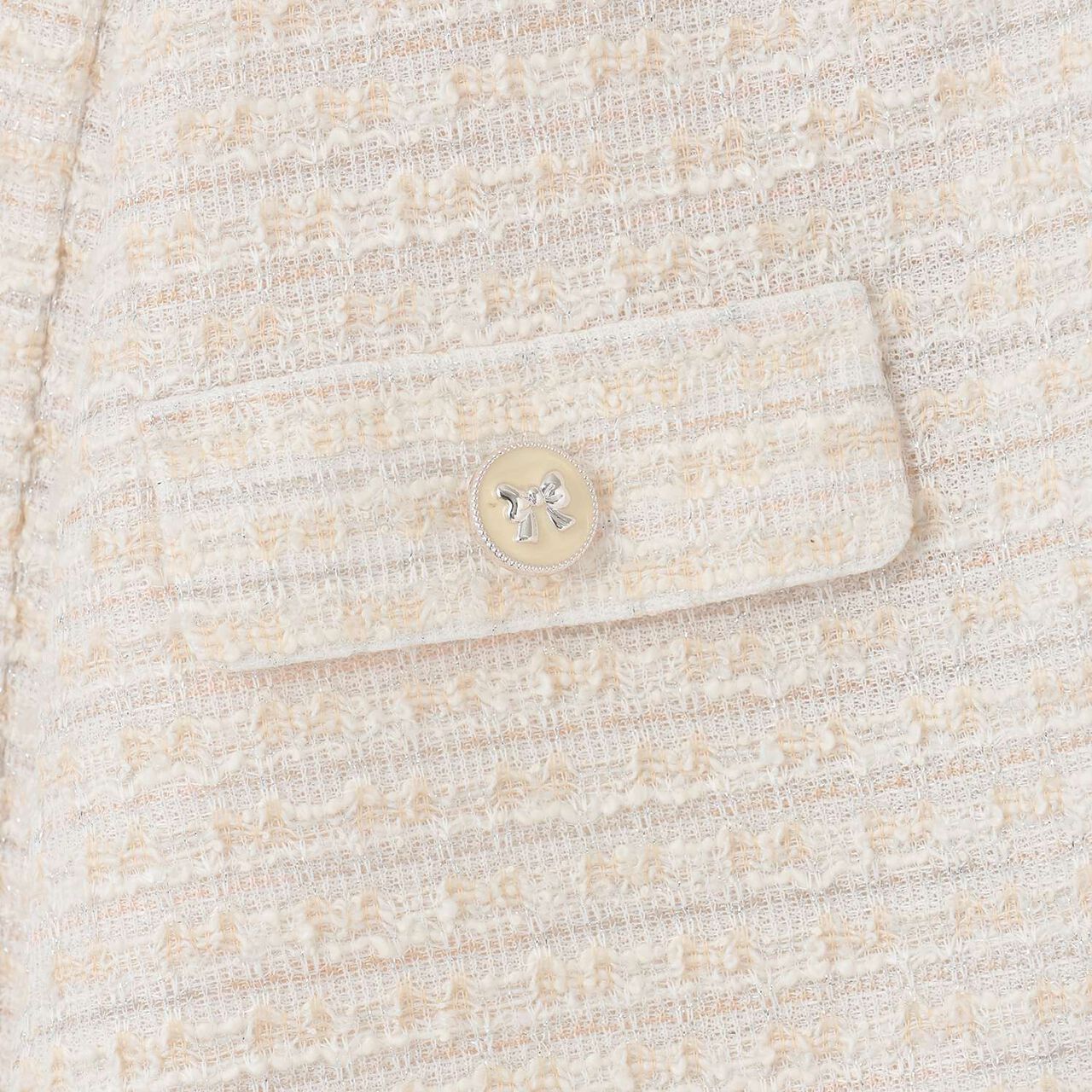 [Graduation Attire] Lame Tweed Outfit Set,Black, large image number 9