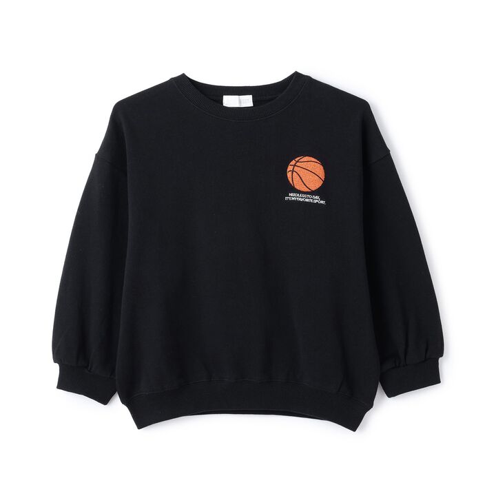 Goodbye Pills Fleece Sports Motif Assortment Sweatshirt,Blue gray, medium image number 3