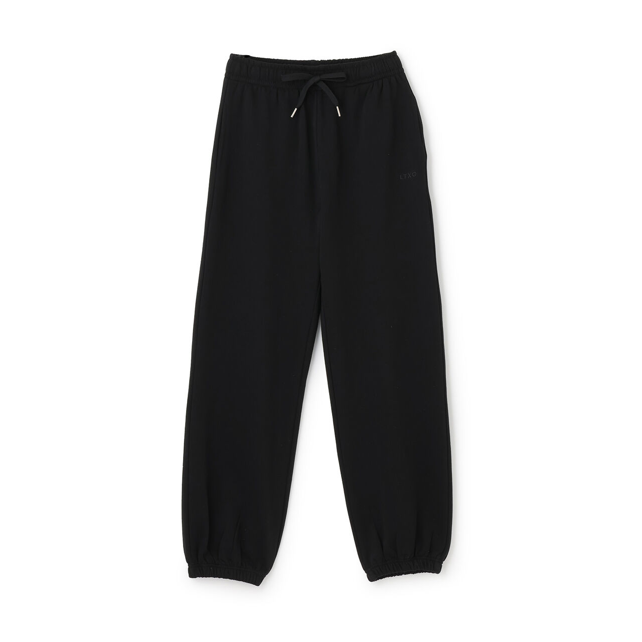 Wool Lined 100% Cotton Sweat Jogger Pants,Black, large image number 7