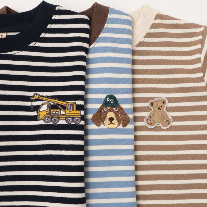 [Affordable] BOYS Long-Sleeve T-Shirt,Deep green, medium image number 34