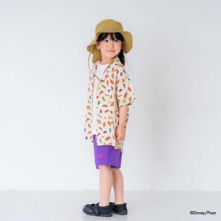 [Matching with Dad Outfit] Disney Kids Toy Story Pattern Shirt,Light gray, medium image number 1