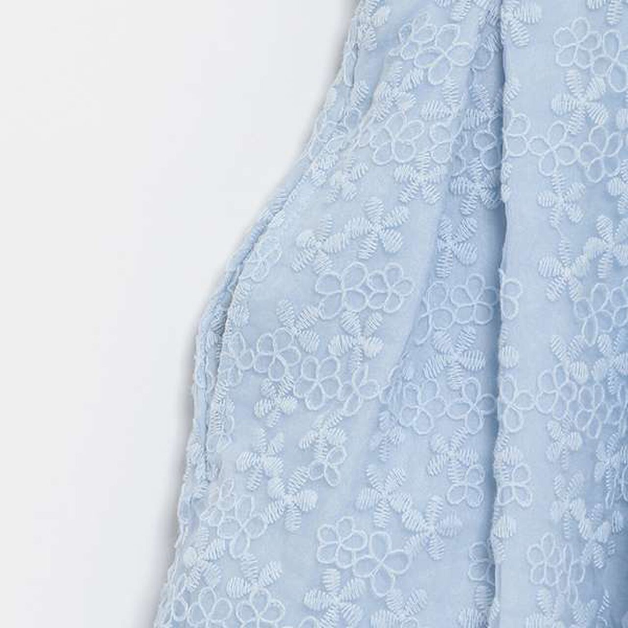 Kids Bolero Jacket + Lace Dress Set,Sax blue, large image number 2