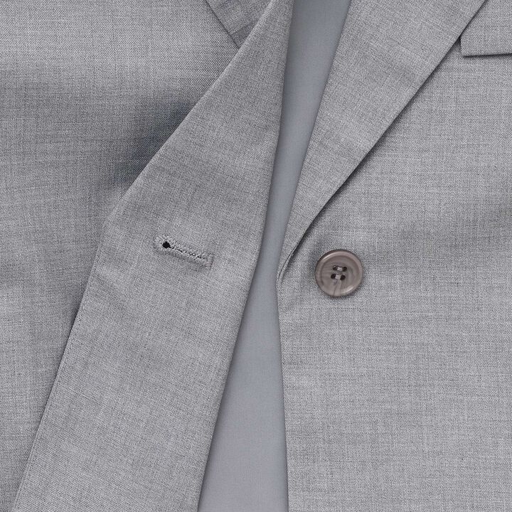 [Graduation Attire] Cropped Jacket,Charcoal gray, medium image number 11