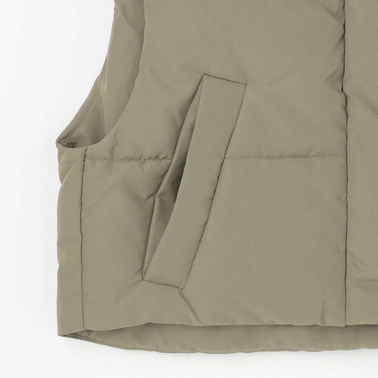 Puffy Vest,Black, large image number 10