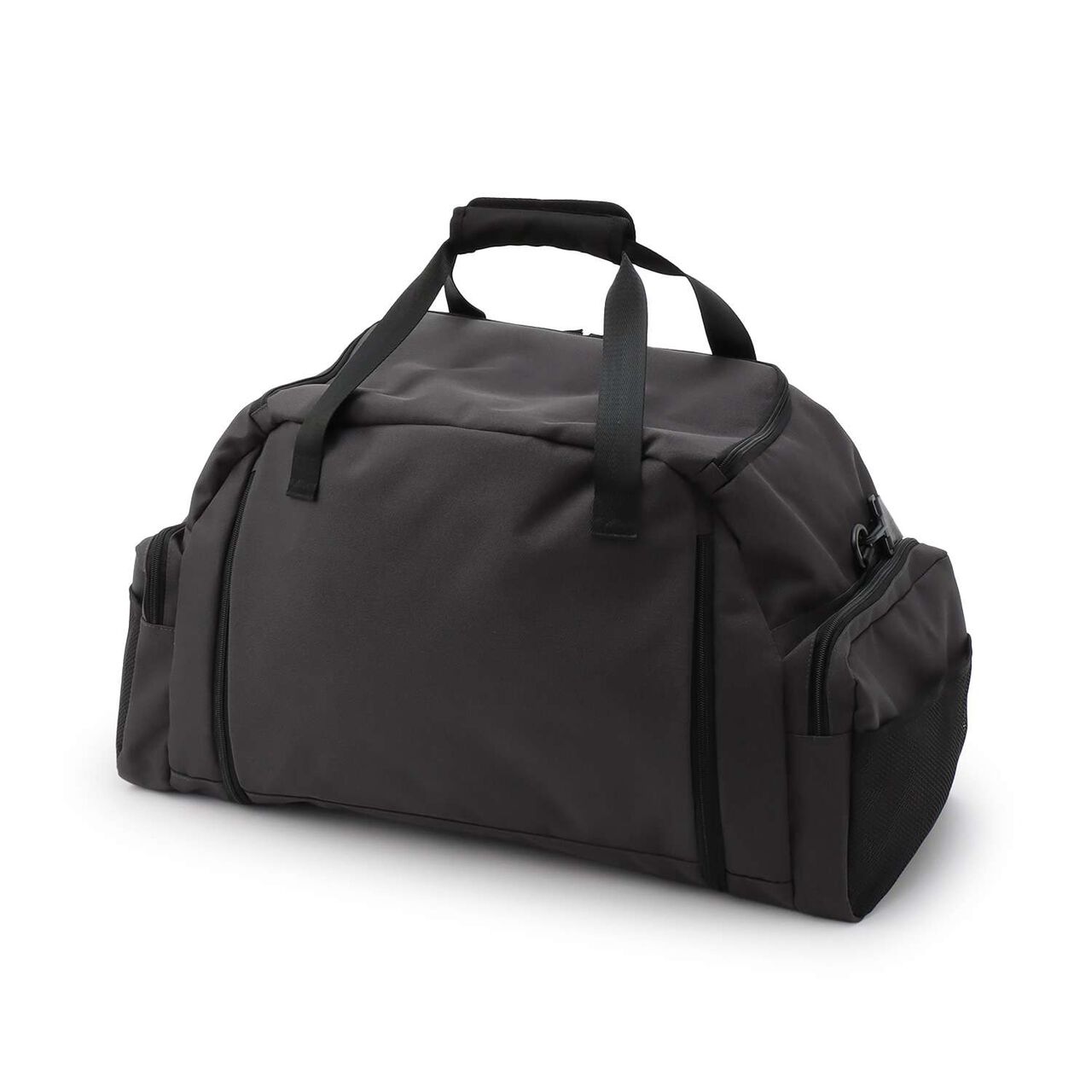 [LTXC] Water-Repellent Expandable Boston Bag,Black, large image number 1