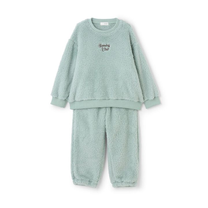 Loungewear Pullover & Pants Set,Light green, medium image number 0