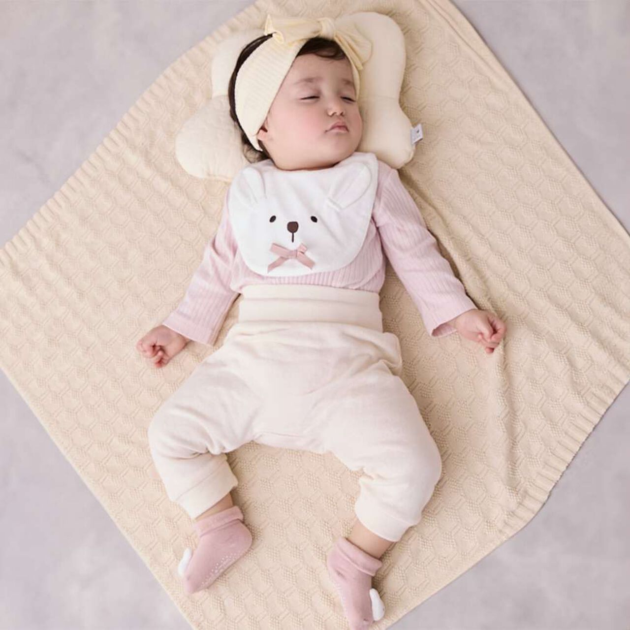 Ribbon Headband,Red, large image number 1