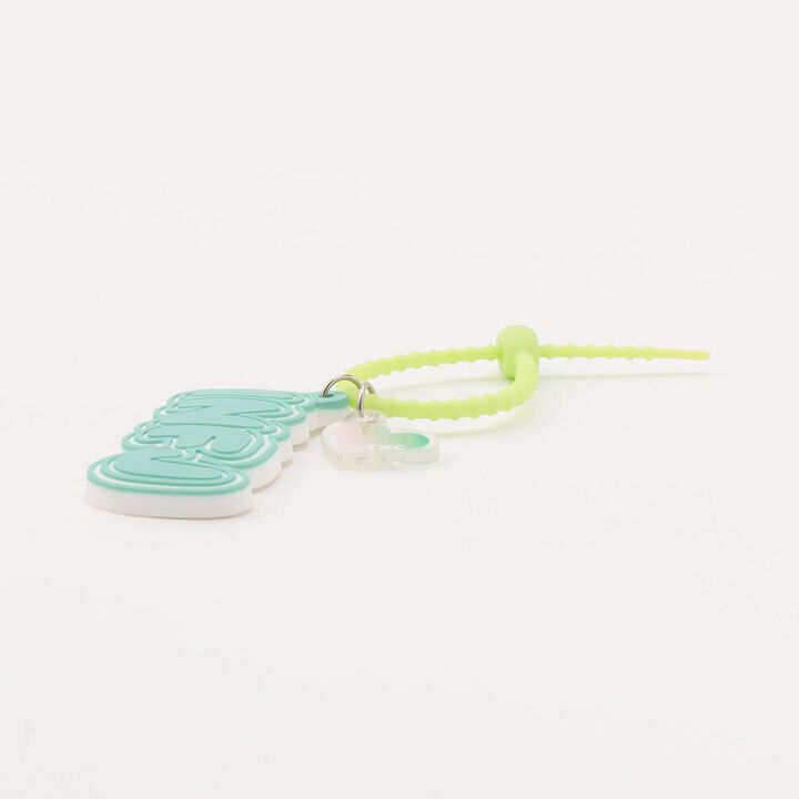 Personality Diagnosis Rubber Charm,Yellow green, medium image number 3