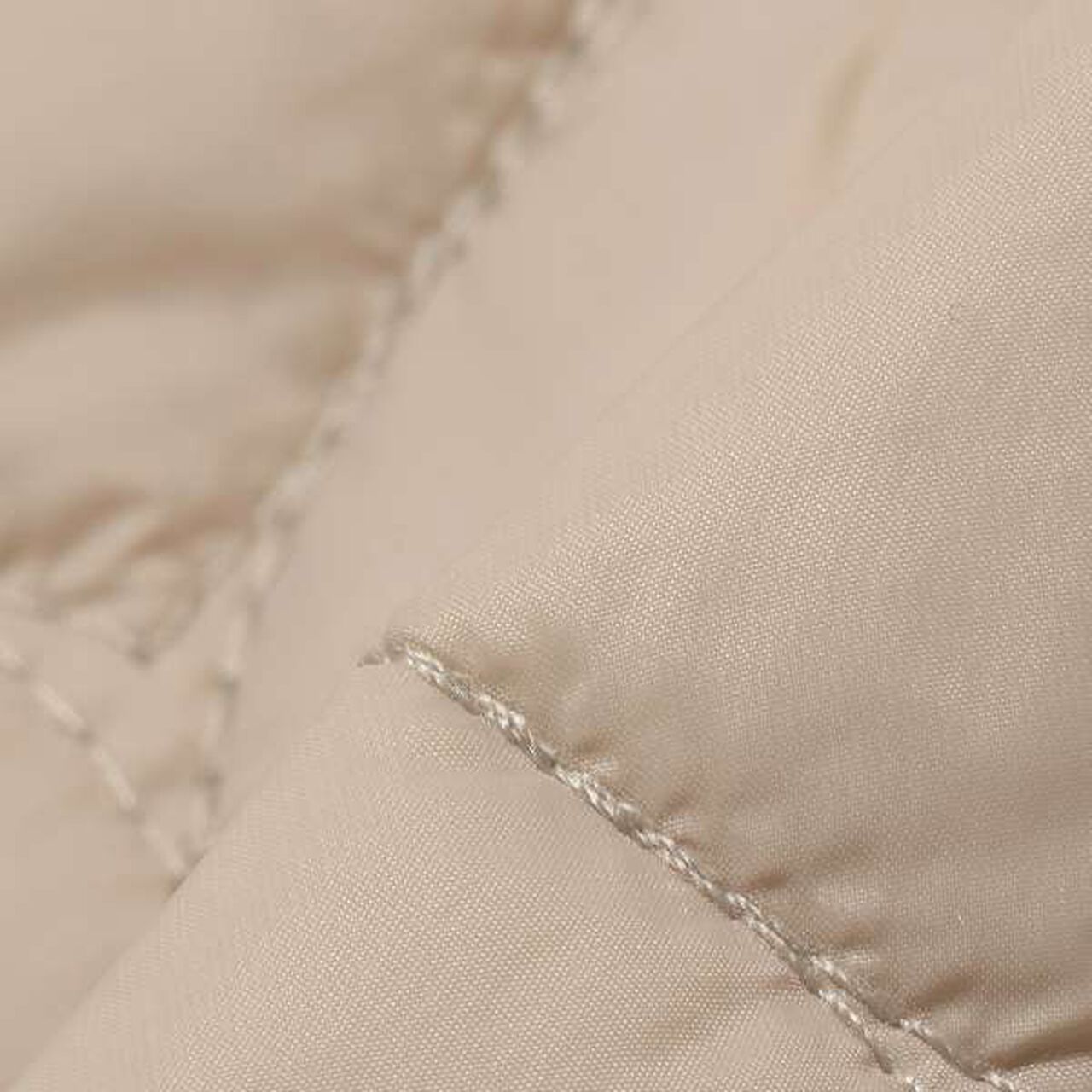 [Link] Assorted Quilted Jacket,Light beige, large image number 6