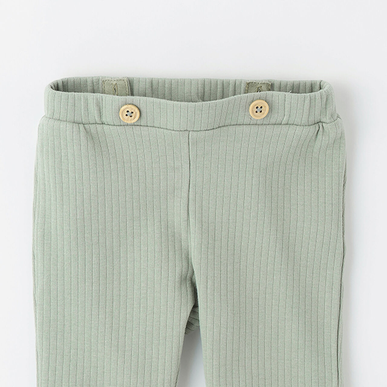 Pants with Suspenders,Light khaki, large image number 4