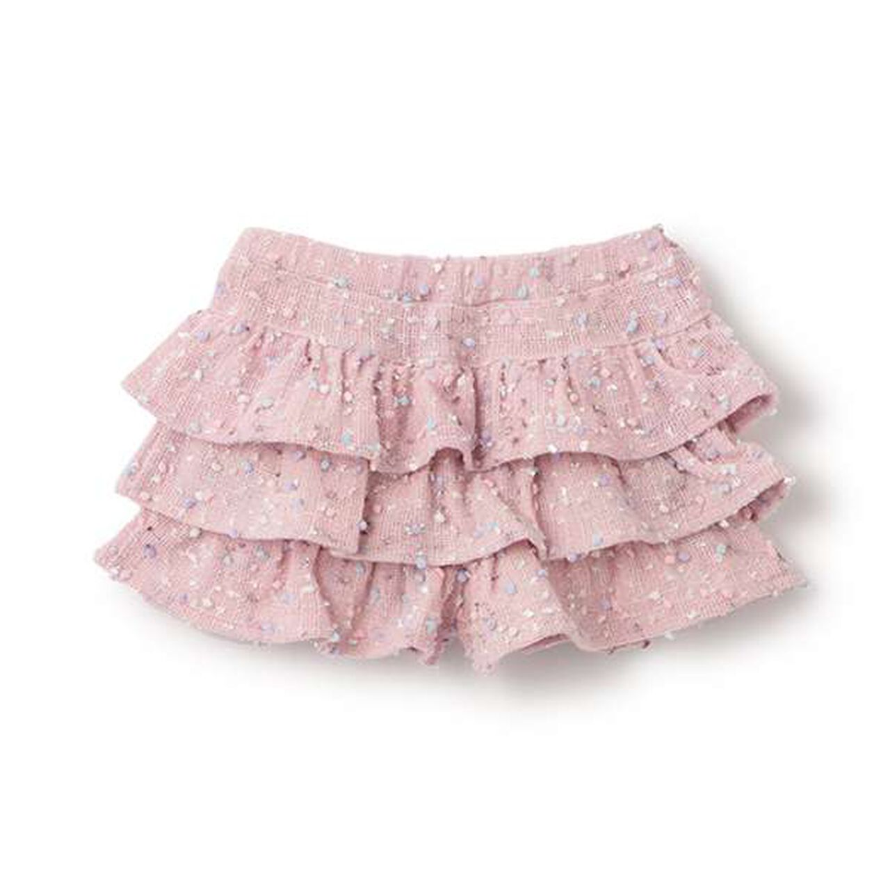 Candy Nep Frilled Pants,Off white, large image number 1