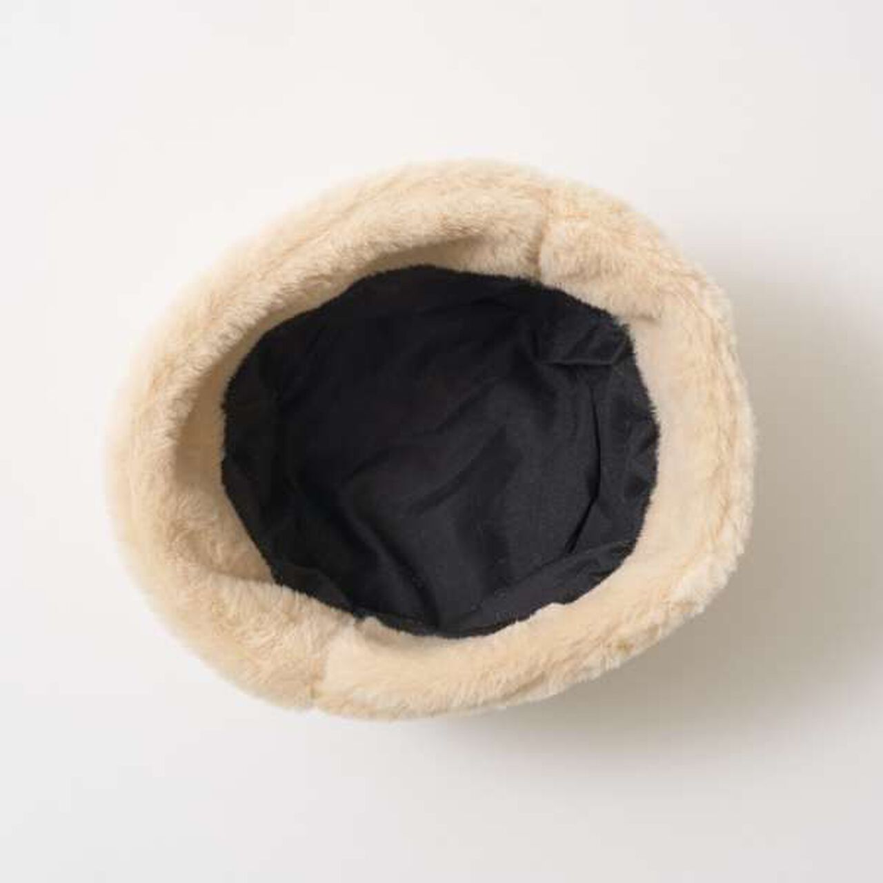 Faux Fur Bucket Hat,Black, large image number 9