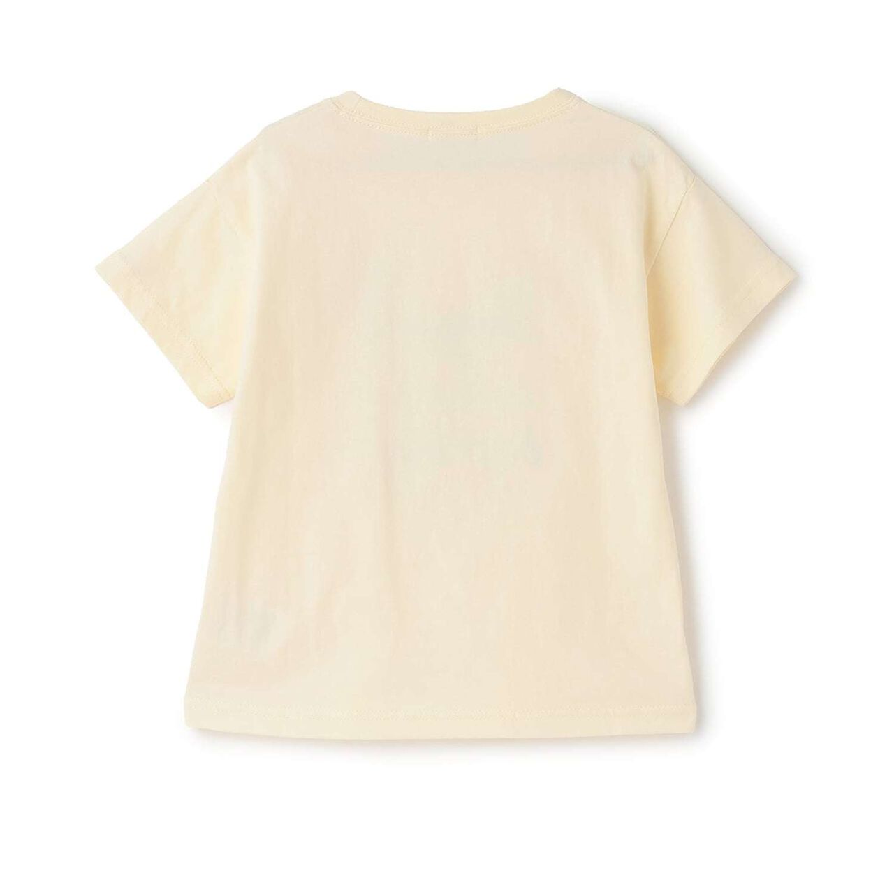 [100% Cotton] Sherbet T-Shirt [UV Cool Touch & Shape-Retaining] Assorted 7 Patterns T-Shirt [Kids Girls],Pearl white, large image number 8