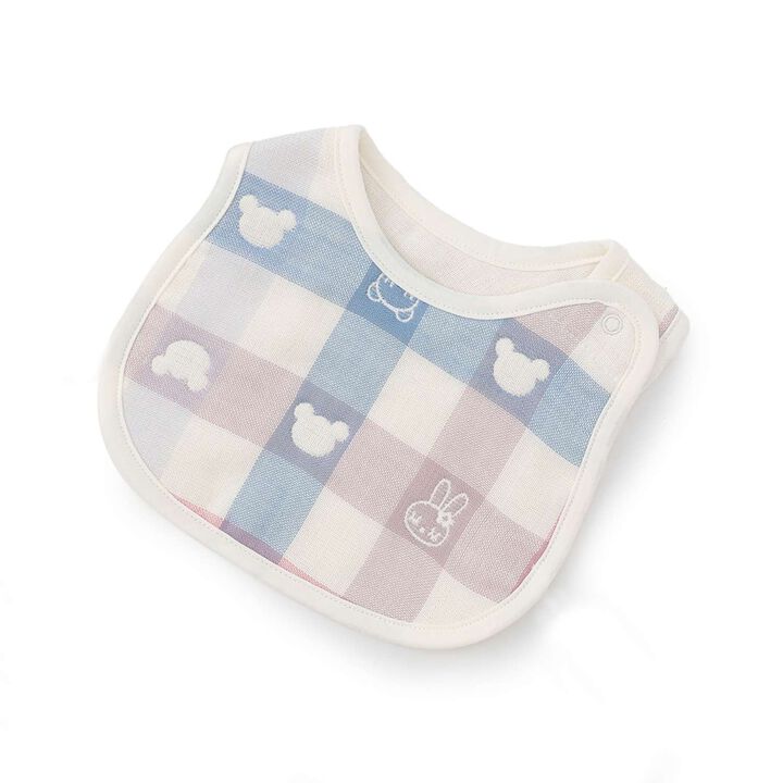 [KP &times; Akachan no Shiro Collaboration] 6-Layer Gauze Baby Bib,, medium
