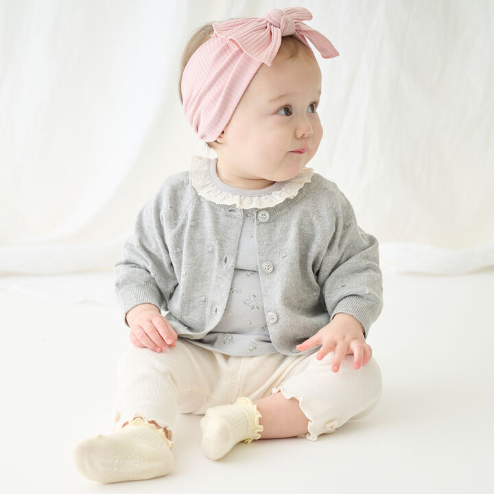 [GOOD PRICE] Hem Ribbon Leggings,Pink, medium image number 9