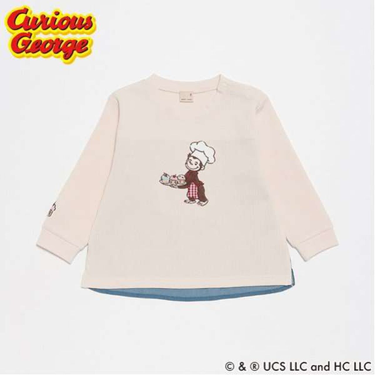Curious George Graphic Long-Sleeve T-Shirt,Red, large image number 13