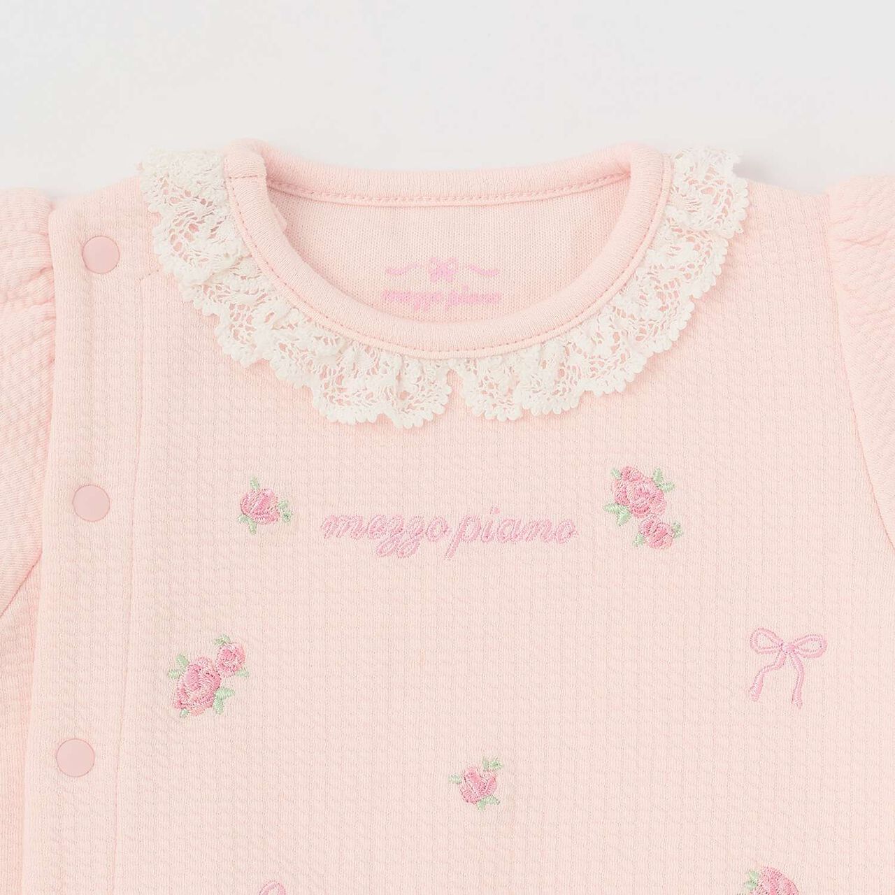 Rose Embroidery 2 WAY All-in-One,Off white, large image number 3