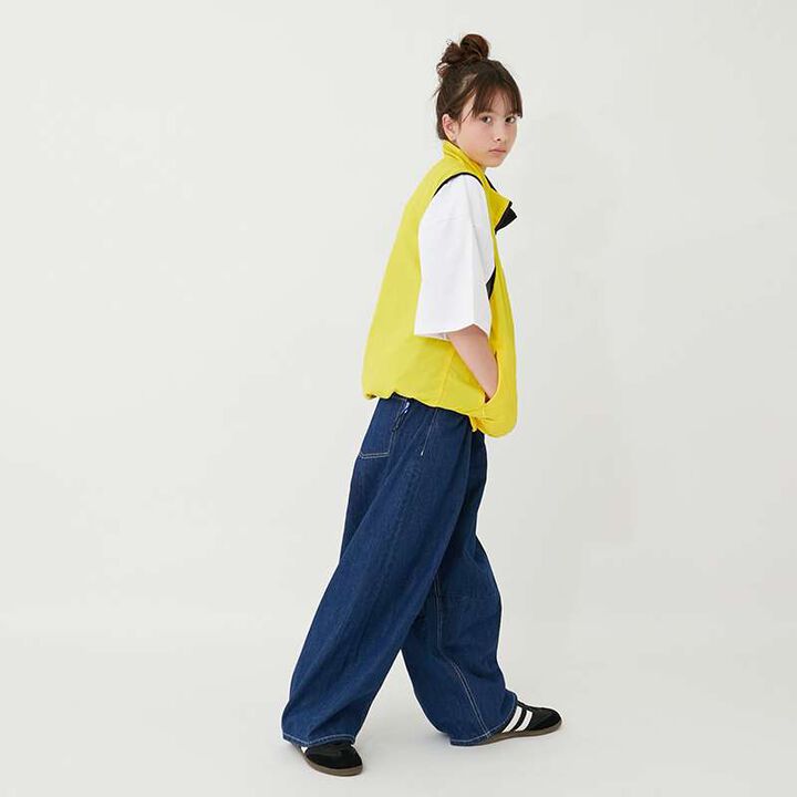 [FORGETNEVER] Reversible Vest,Black, medium image number 24