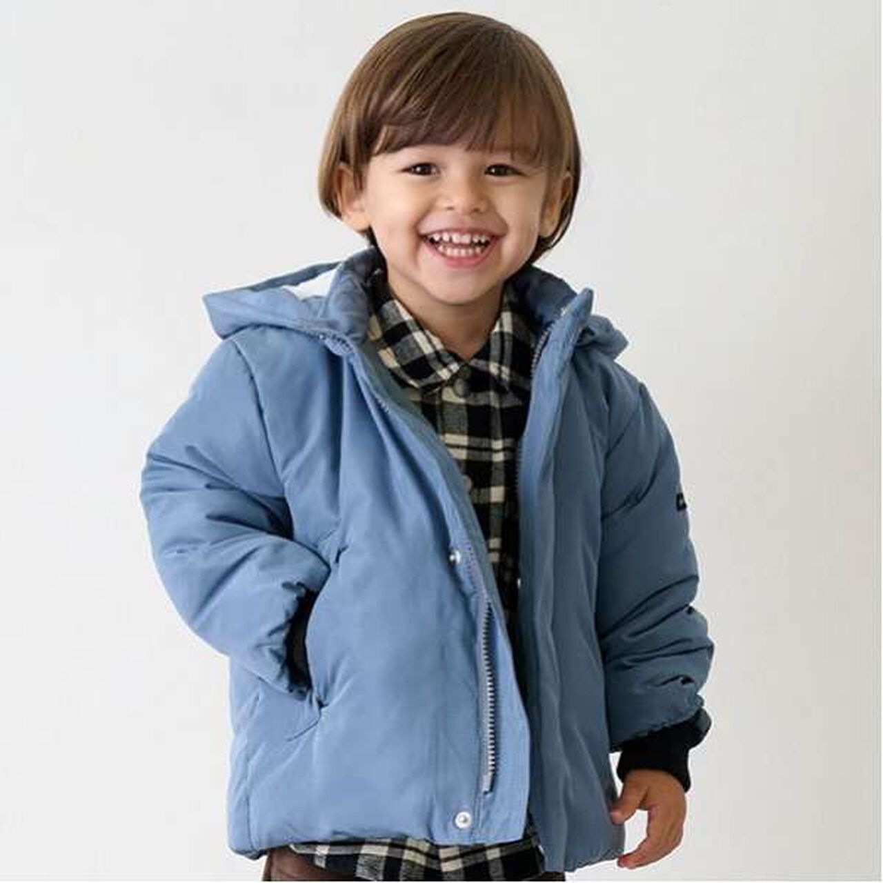Down Jacket,Navy, large image number 17