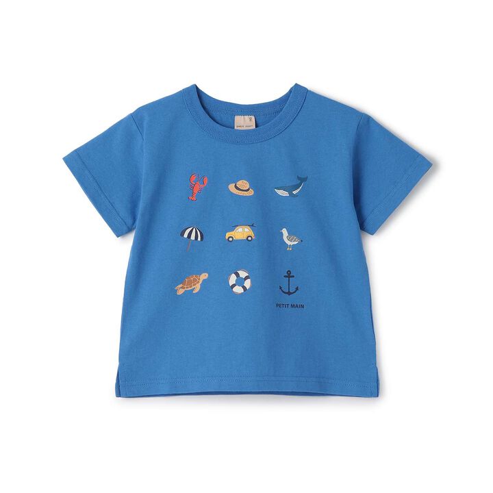 [Affordable] BOYS Short Sleeve T-Shirt 2,Navy, medium image number 7