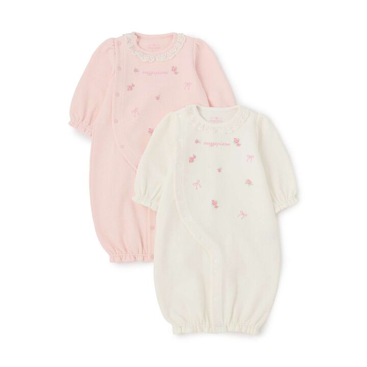 Rose Embroidery 2 WAY All-in-One,Off white, medium image number 8