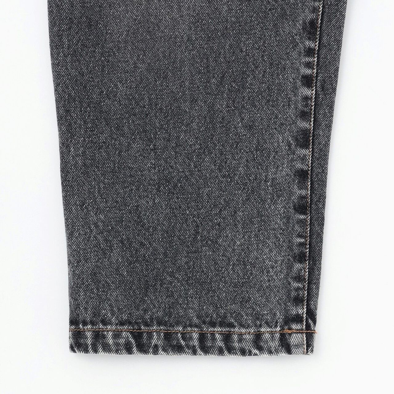 [LOVE DENIM] Loose Straight Pants,Black, large image number 9