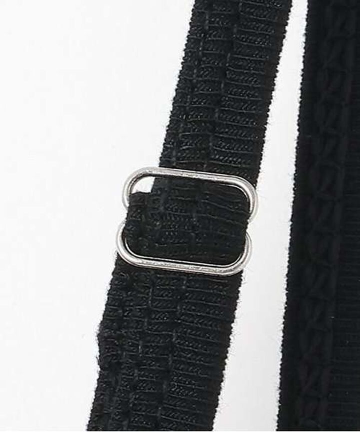 Lace Peplum Bra Top [Korean Fashion],Black, medium image number 11