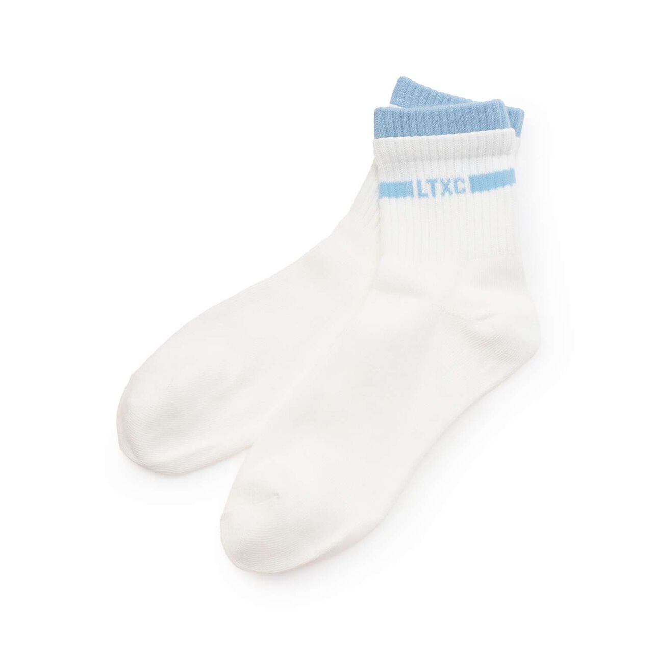 [LTXC] Cap Crew Socks,Sax blue, large image number 0