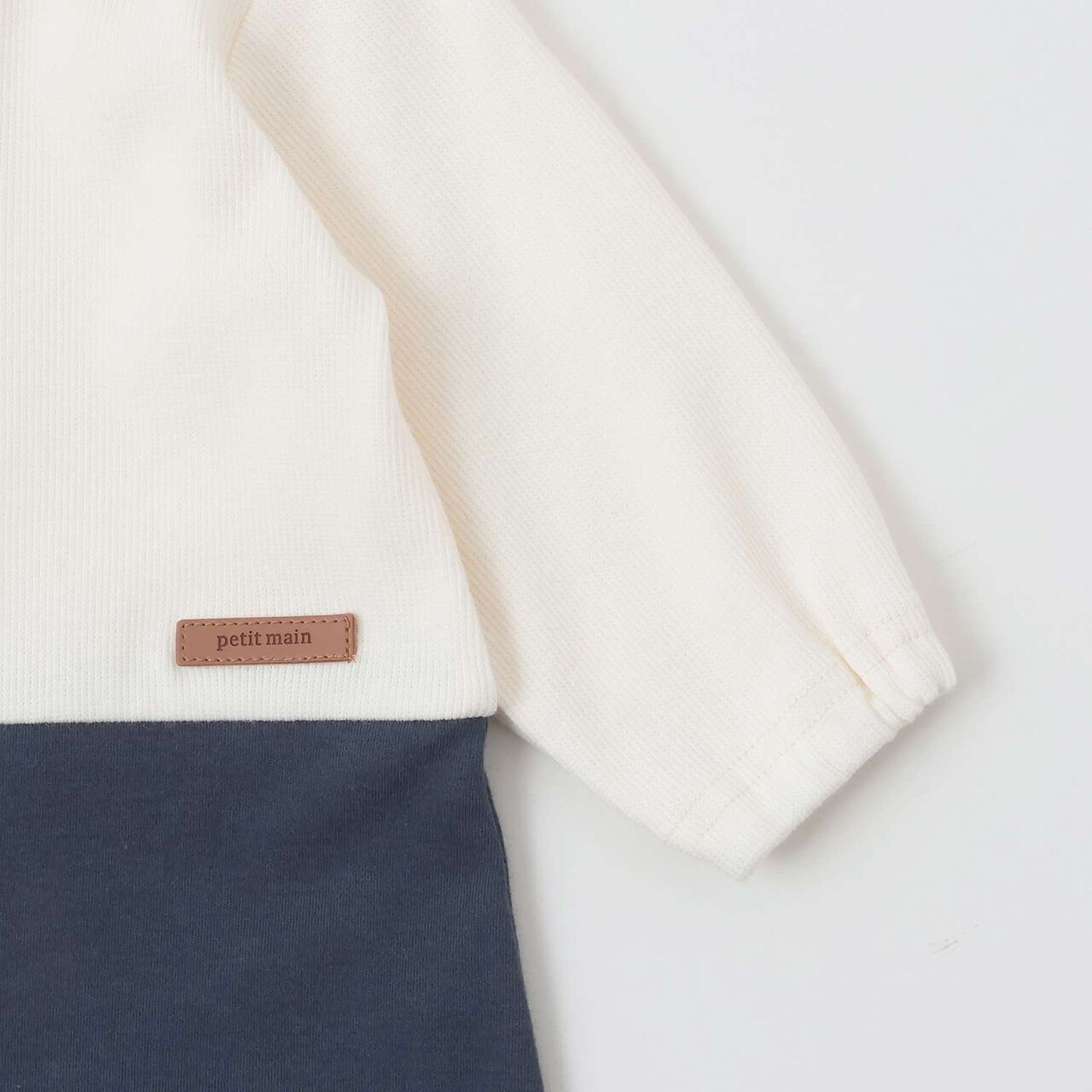 Black Vest with Coverall,Beige, large image number 11