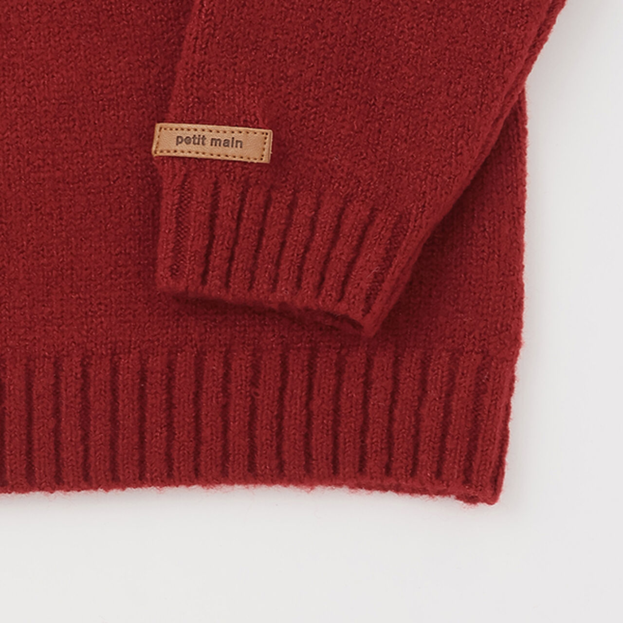 [Matching/Fluffy and Soft] Animal Knitwear (Kids Size),Ivory, large image number 6