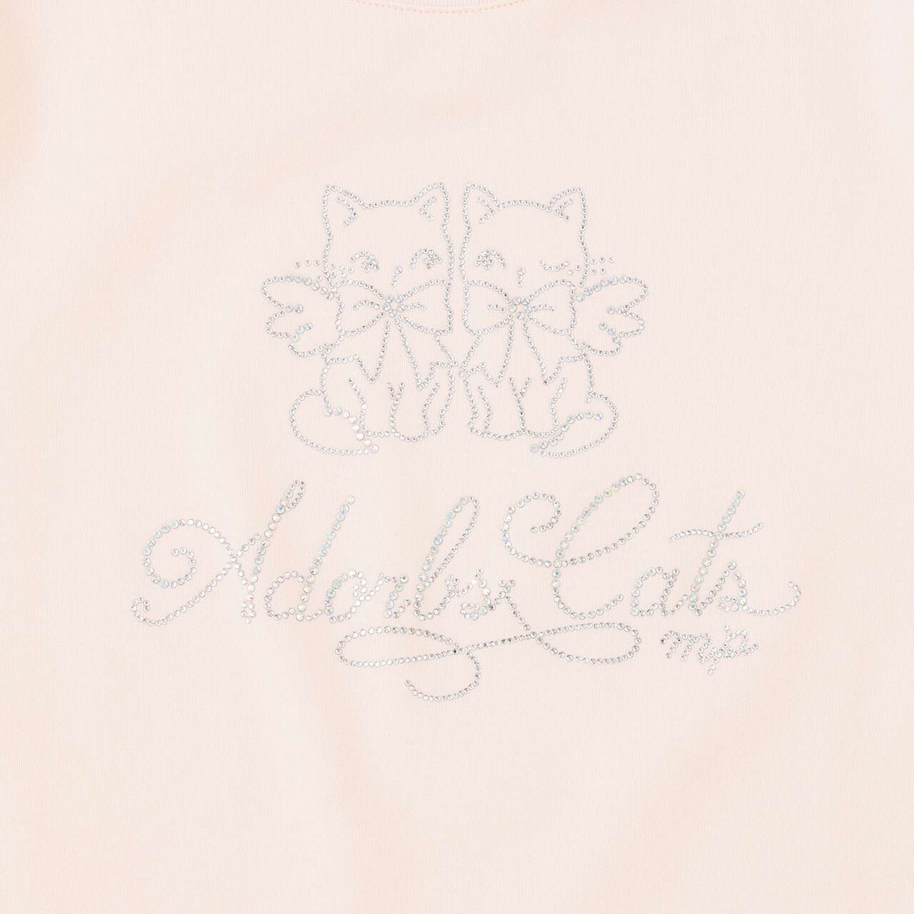 Sparkling Angel Cat T-Shirt,Light pink, large image number 3