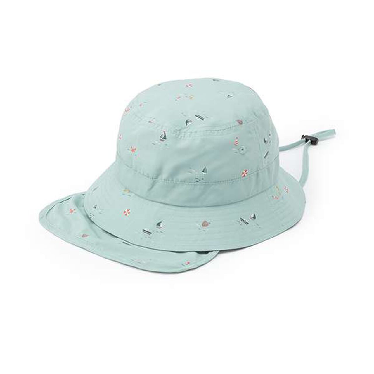 All-Over Pattern Safari Hat,Navy, large image number 12