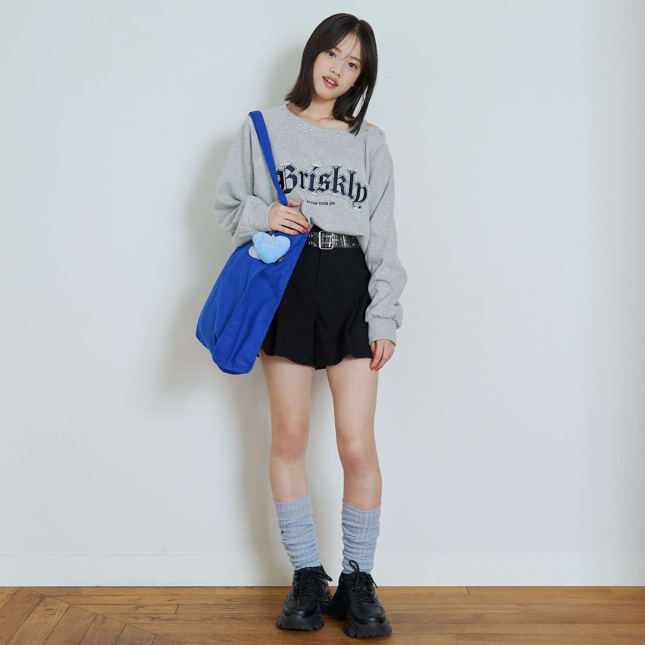 [Oshi Katsu] Functional Tote Bag,Blue, large image number 2