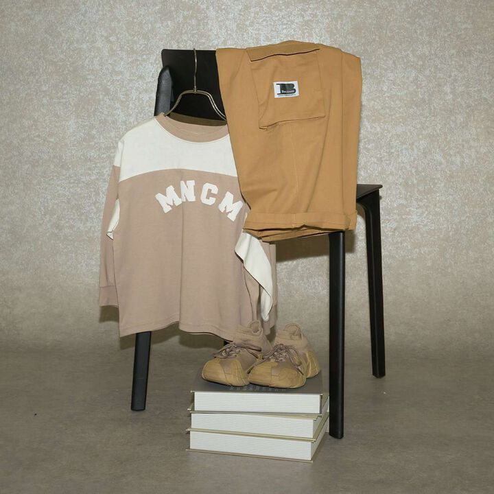 [MNCM] Wide Cargo Pants,Charcoal gray, medium image number 16