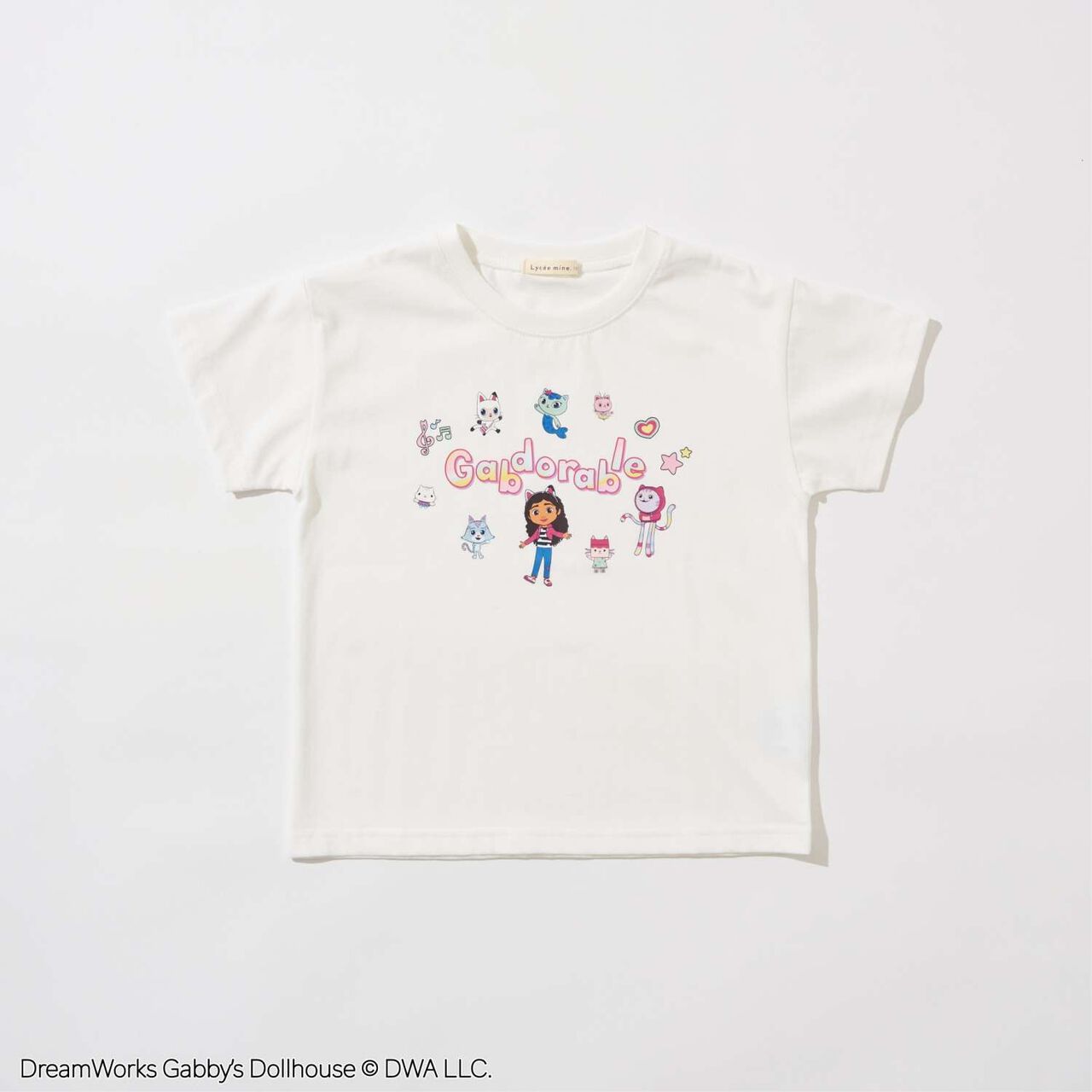 [Gabby's Dollhouse Soft Cotton] Cotton Printed T-Shirt,Off white, large image number 2