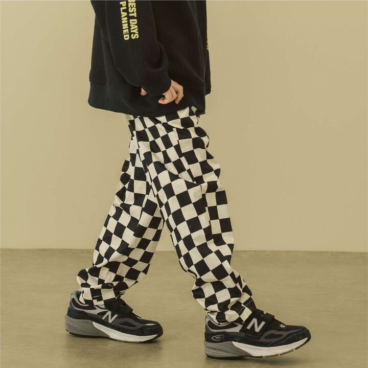 Assorted All-Over Pattern Stretch Twill Chef Pants,, medium