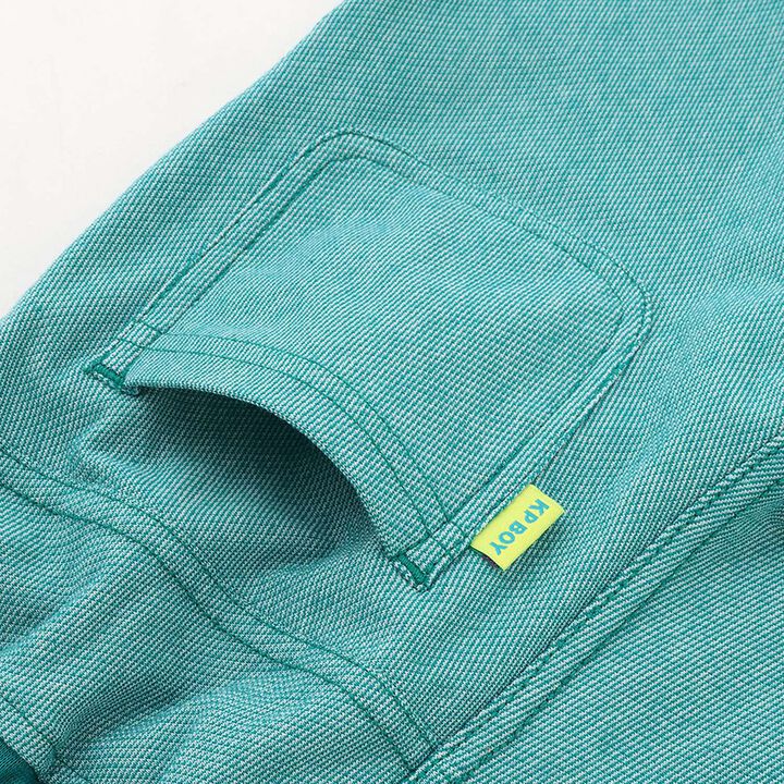 Stripe Jacquard 7/8 Pants,Navy, medium image number 5