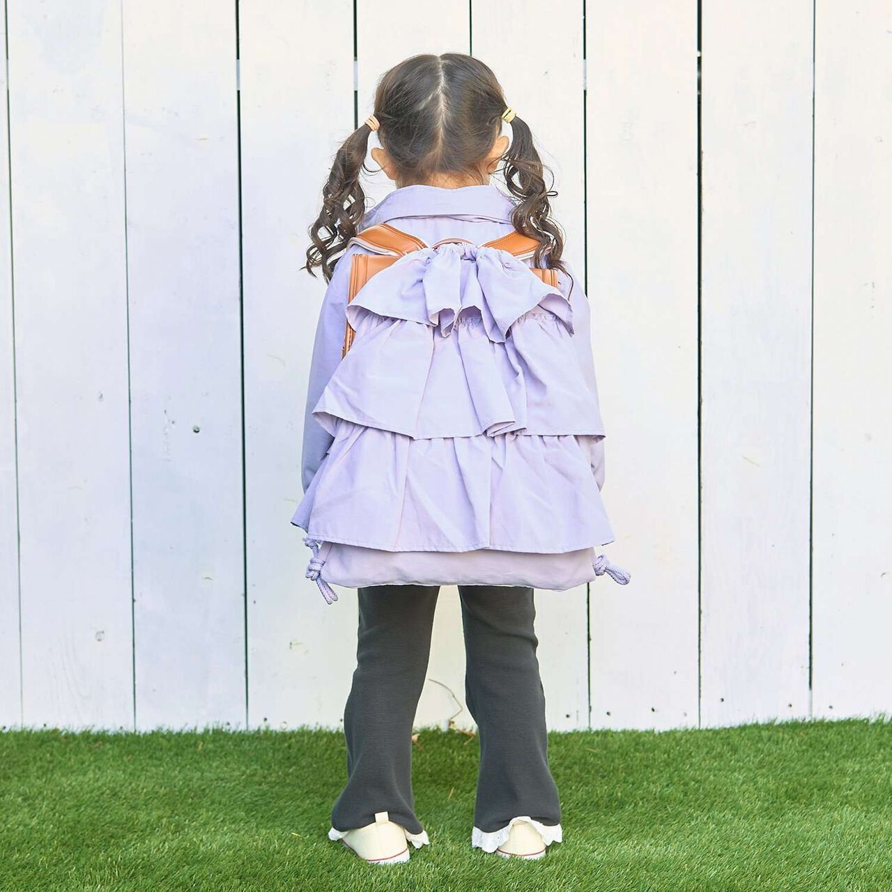 [School-Ready] Water-Repellent, Anti-Stain, Durable, UV Frill Easy Nap,Navy, large image number 24