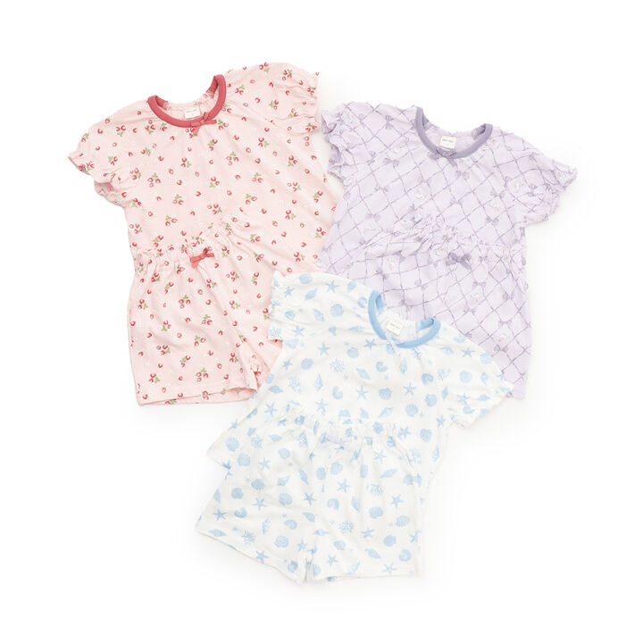 GIRLS Short-Sleeve Pajamas,Red, medium image number 13