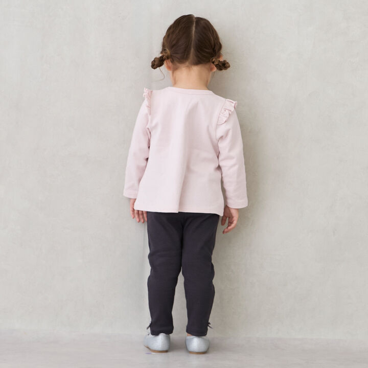 [Affordable] GIRLS 10-length Leggings,Black, medium image number 2